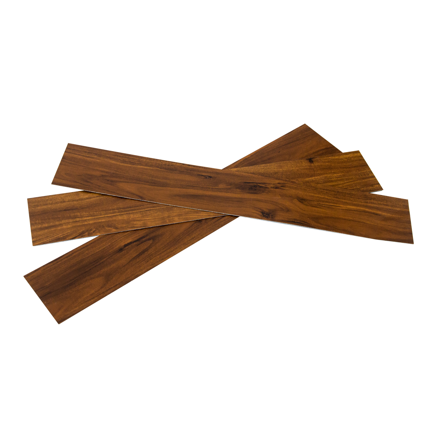 Vinyl Floor Tiles Self Adhesive Flooring Walnut Wood Grain 16 Pack 2.3SQM - image1