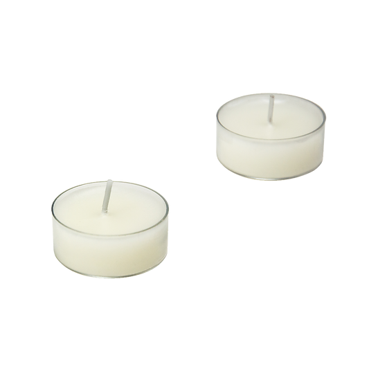 Bulk Buy Unscented SOY WAX Tealights, Soy Wax Tealight Candles - (100pc per set) - image1