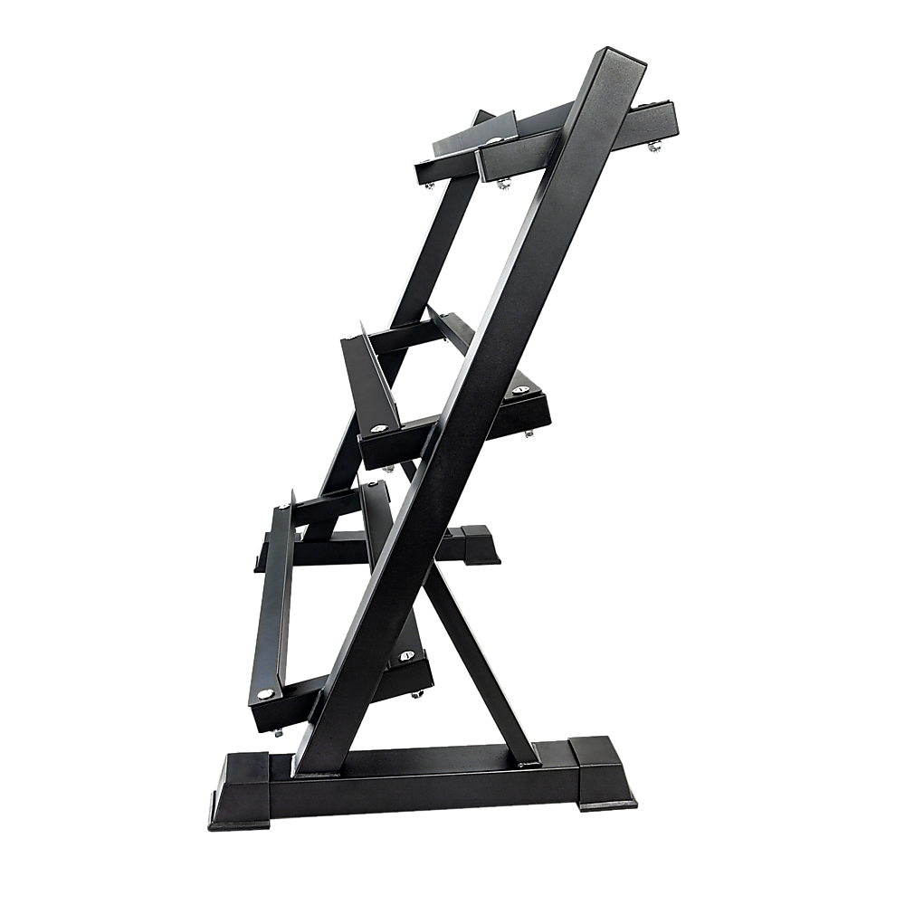 Dumbbell Rack Storage Stand Hex Weight Heavy Duty 3 Tier Wide Home Gym Fitness - image7