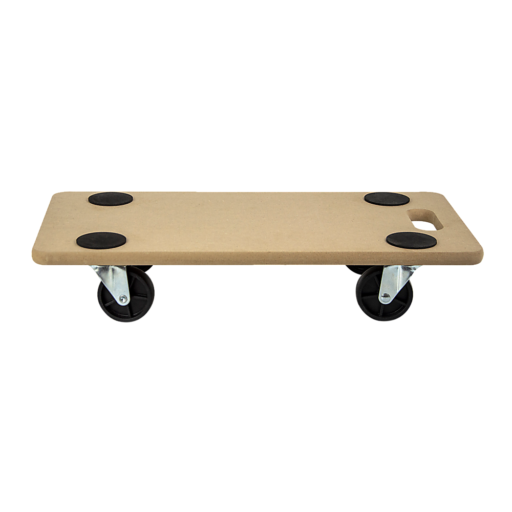 200kg Heavy Duty Hand Dolly Furniture Wooden Trolley Cart Moving Platform Mover - image5