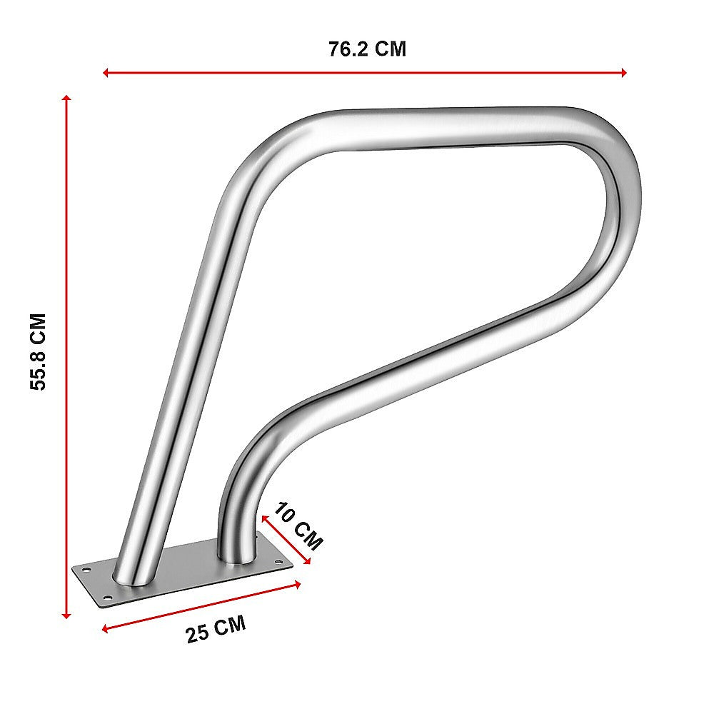 Swimming Pool Hand Rail Step Grab Rail 76.2x55.8cm with Drill Bit - image8