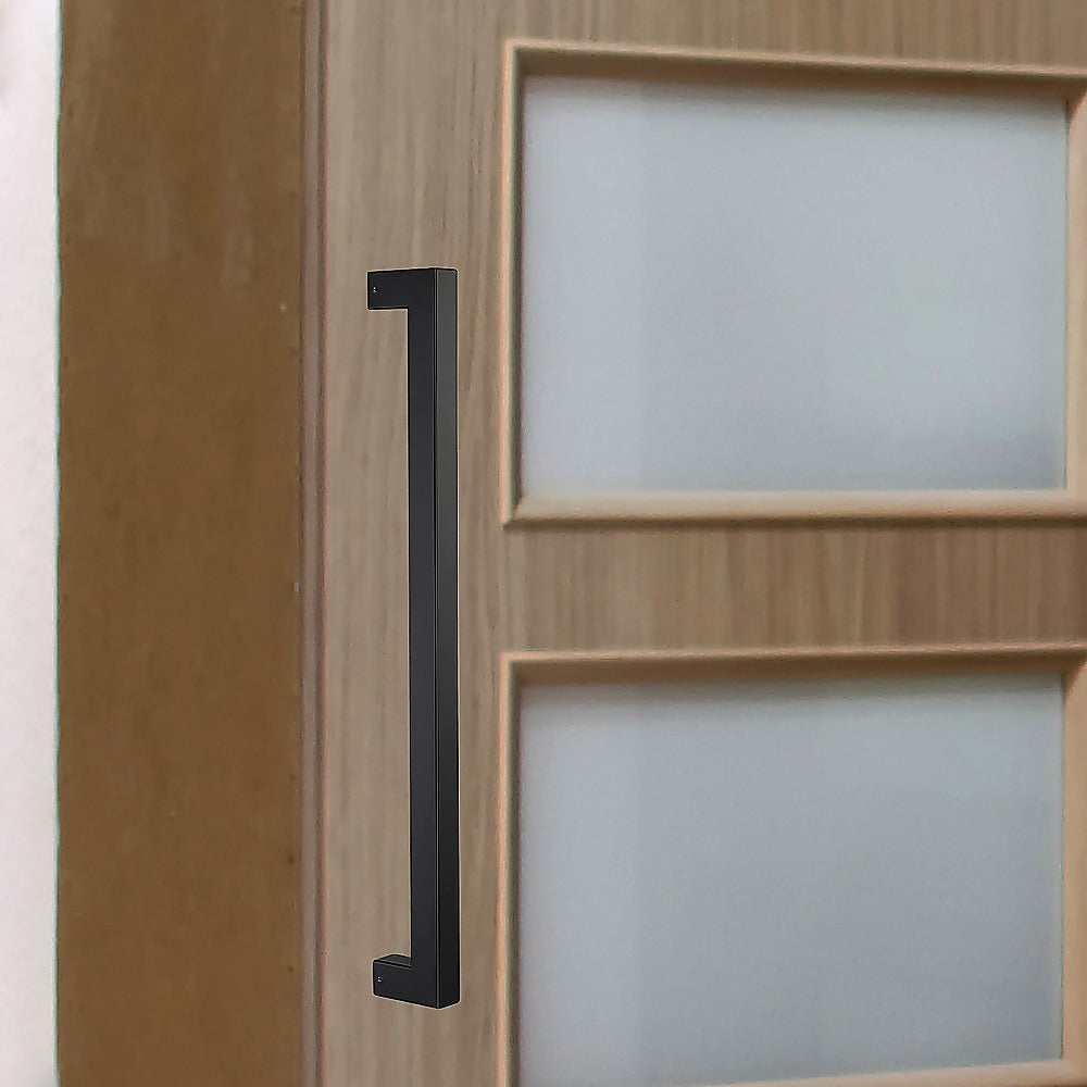 Entrance Door Pull Handle Matte Black 800mm - image2