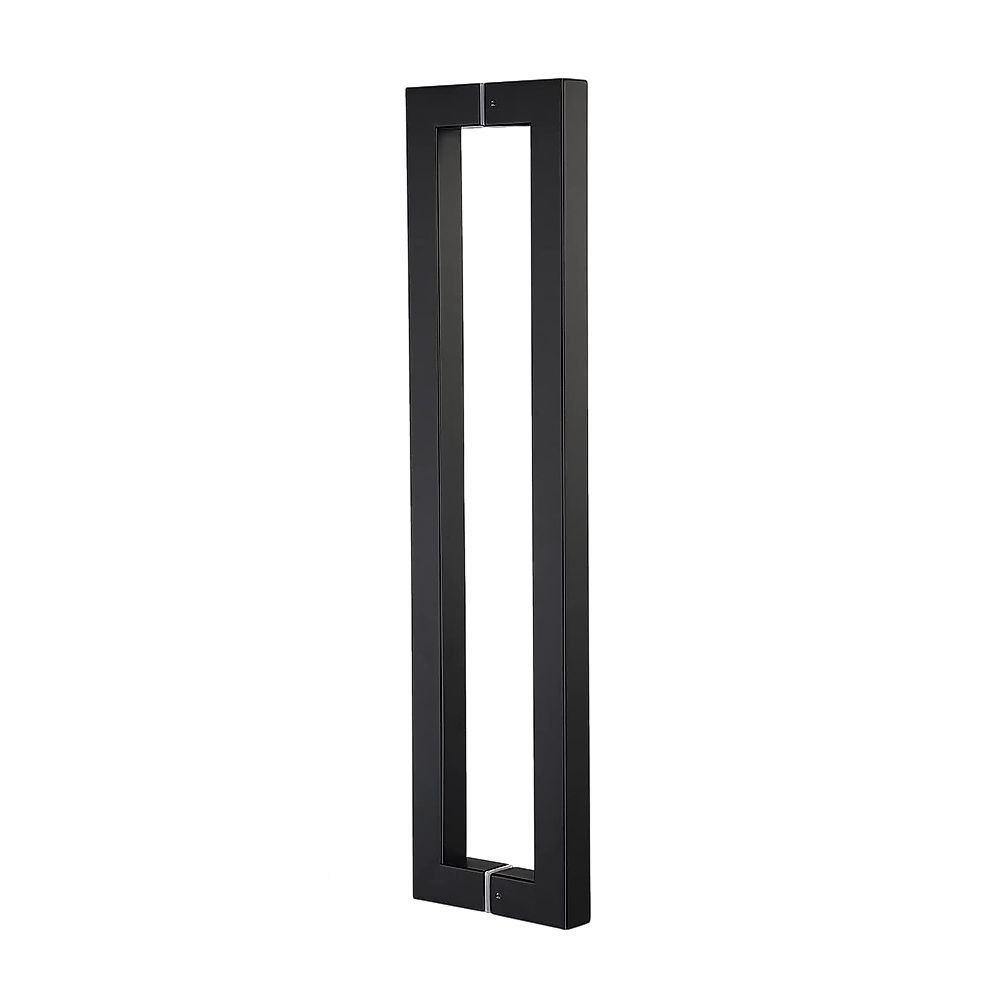 Entrance Door Pull Handle Matte Black 800mm - image1