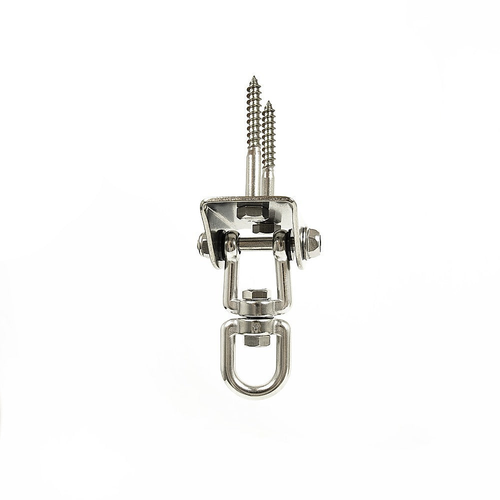 360∞ Swivel Swing Hanger with Stainless Steel Hook for Ceiling Heavy Duty Hanging Gym Equipment - image4