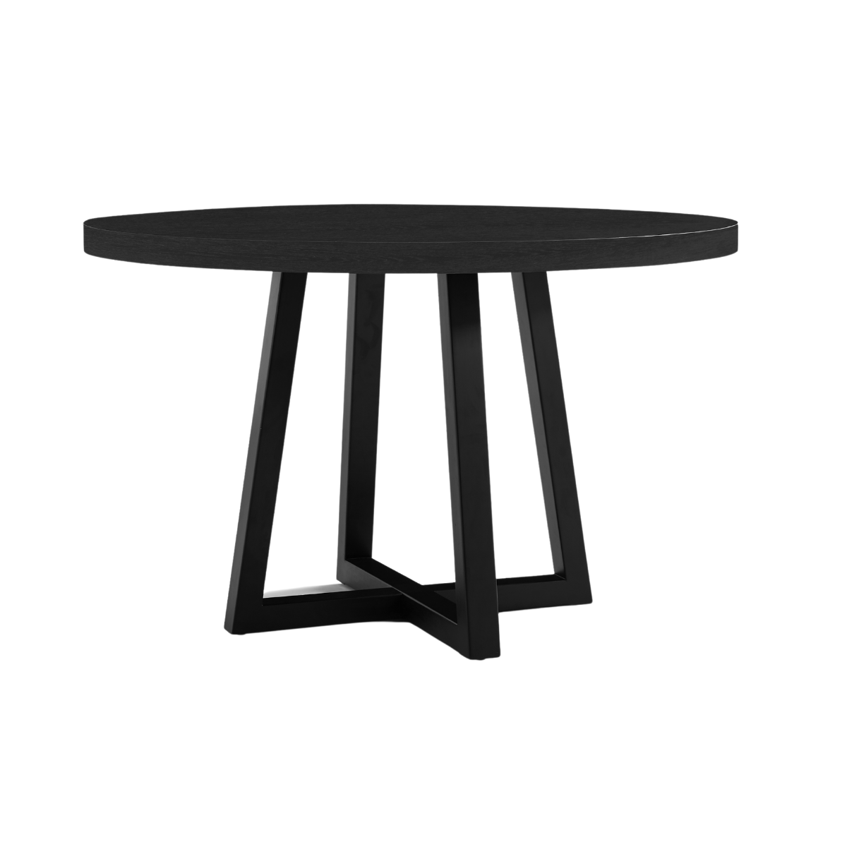 Harry 4 Seater Dining Table in Black - image1