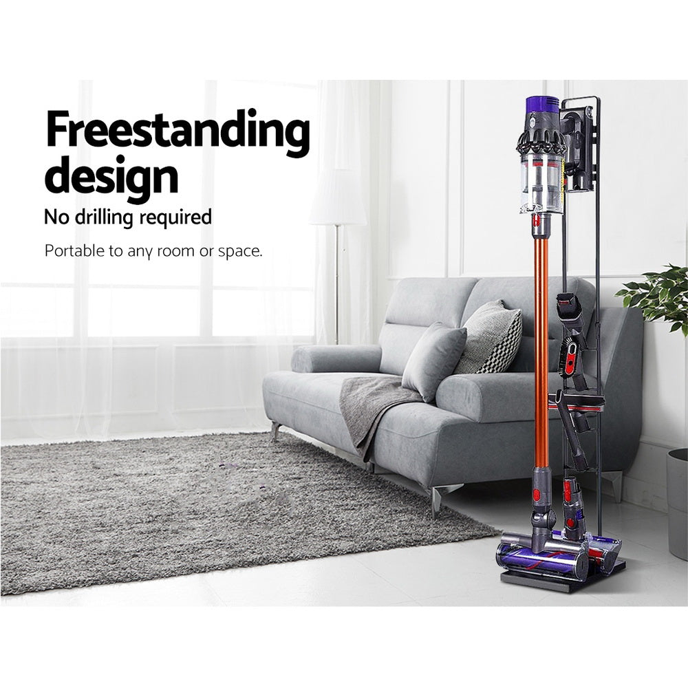 Freestanding Dyson Vacuum Stand Rack Holder Handheld Cleaner V6 7 8 V10 V11 Black - image4