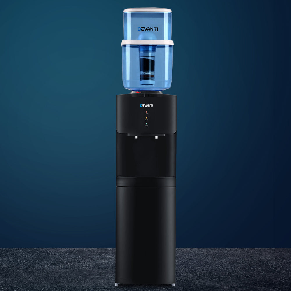 Water Cooler Chiller Dispenser Bottle Stand Filter Purifier Office Black - image7