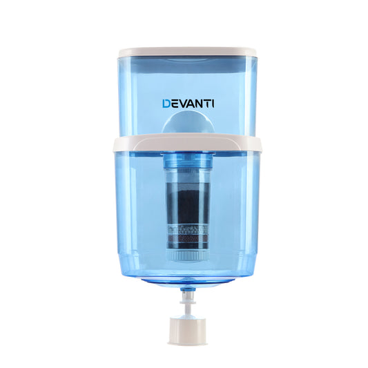 22L Water Cooler Dispenser Purifier Filter Bottle Container 6 Stage Filtration - image1