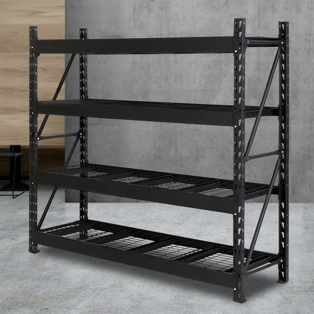 2M Warehouse Racking Shelving Heavy Duty Steel Garage Storage Rack - image7