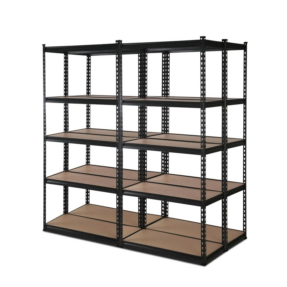 4x1.5M Warehouse Shelving Racking Storage Garage Steel Metal Shelves Rack - image1