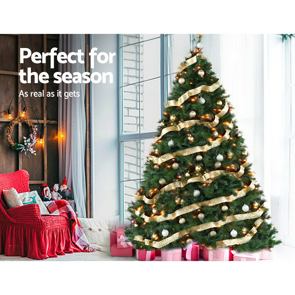 Christmas Tree 2.1M 6FT Xmas Decoration Green Home Decor 1584 Tips - image4