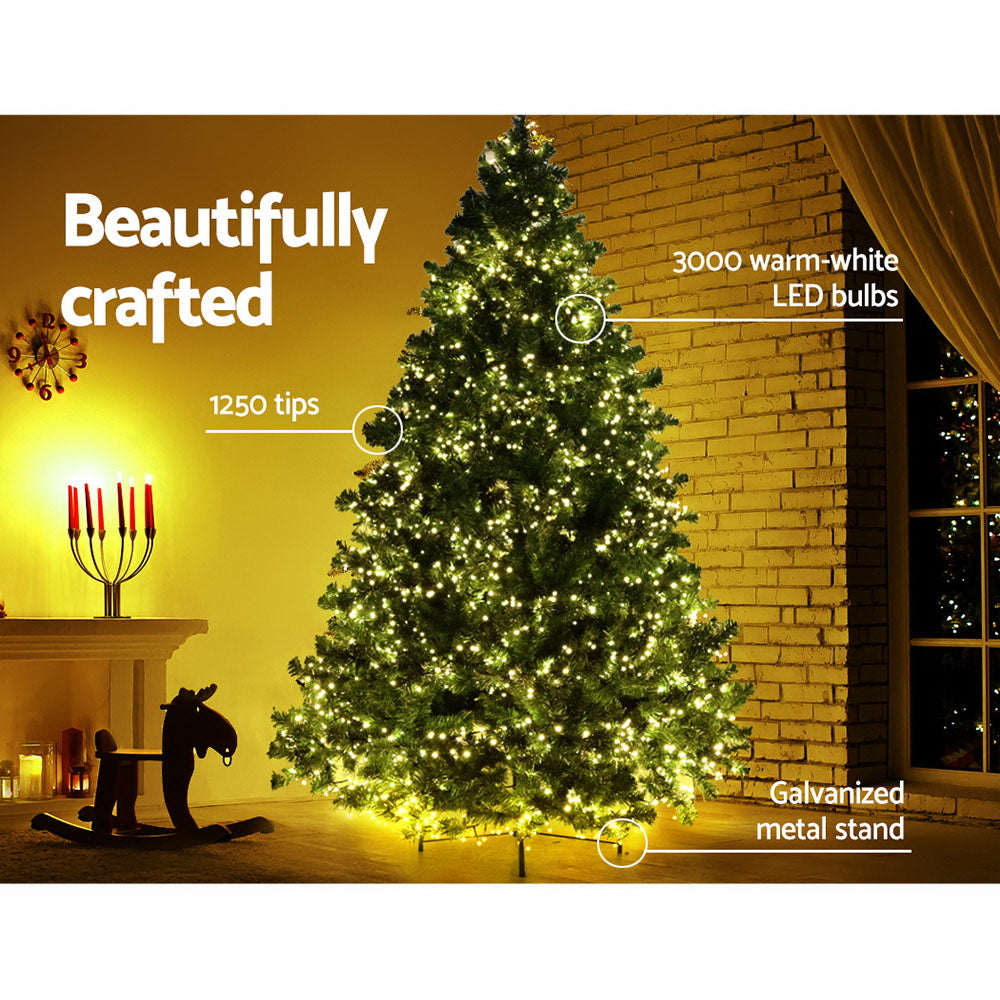 7FT Christmas Tree with LED Lights - Warm White - image3