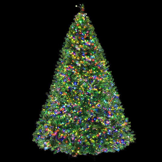 Jingle Jollys Christmas Tree 2.1M Xmas Tree with 2800 LED Lights Multi Colour - image1