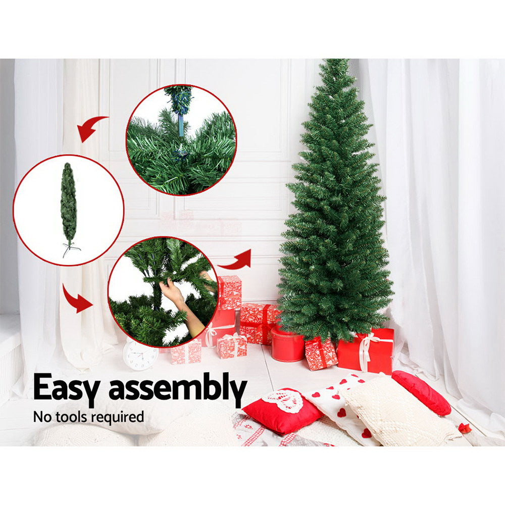 6FT Slim Christmas Tree - image4