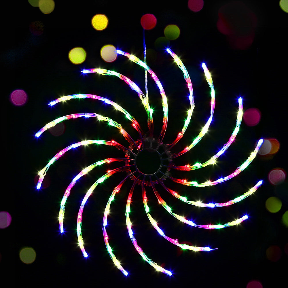 Christmas Motif Lights LED Spinner Light Waterproof Colourful - image7