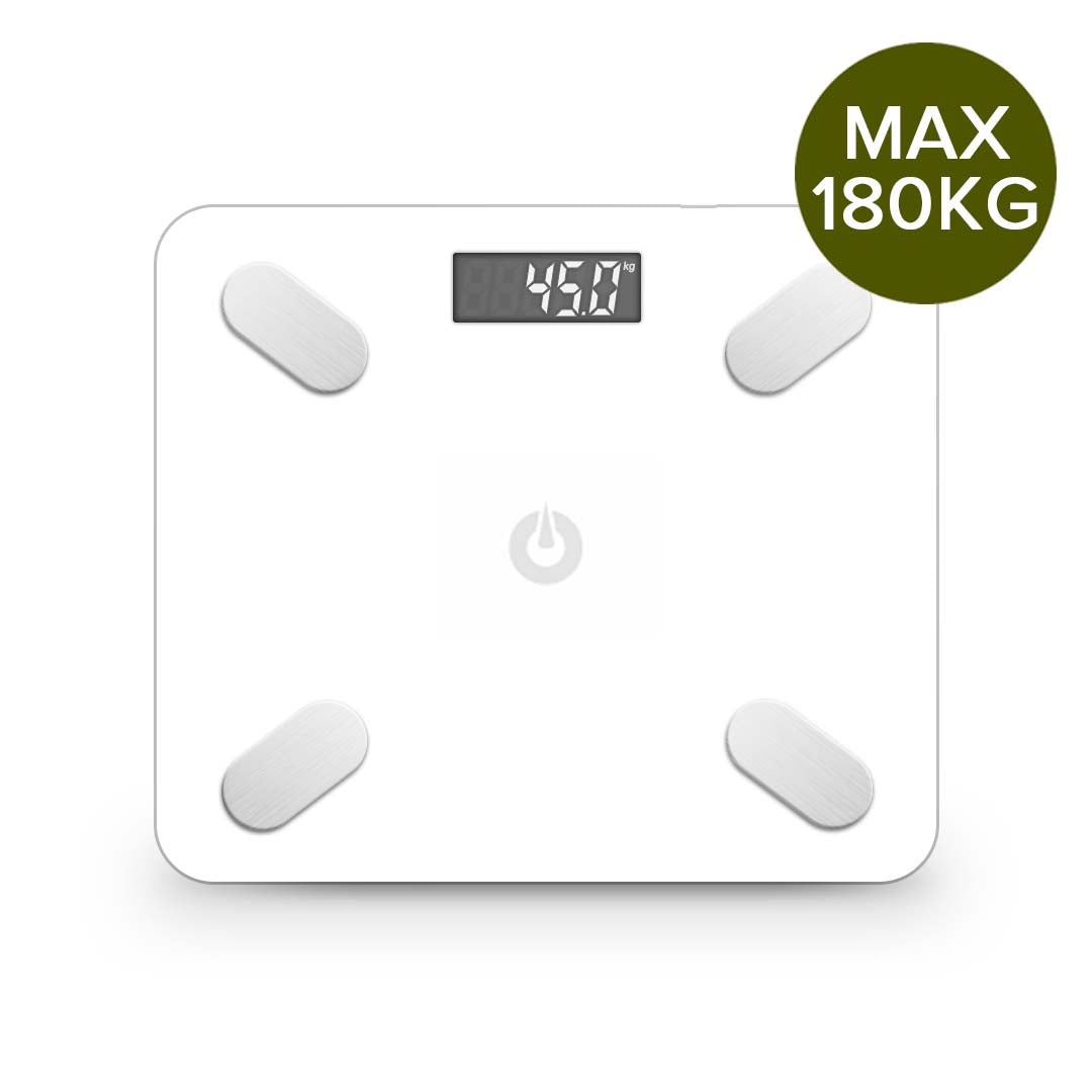 Premium Wireless Bluetooth Digital Body Fat Scale Bathroom Weighing Scales Health Analyzer Weight White - image8