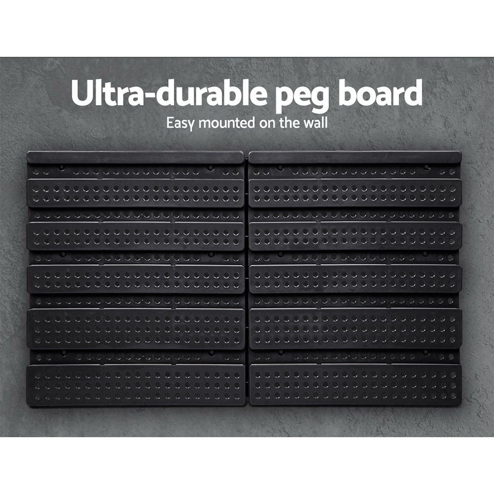 30 Bin Wall Mounted Rack Storage Organiser - image5