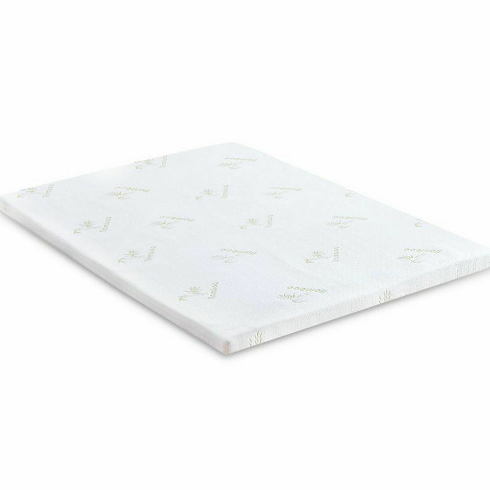 5cm Thickness Cool Gel Memory Foam Mattress Topper Bamboo Fabric Double - image3