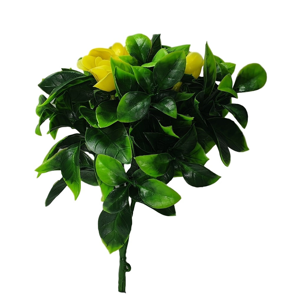 Yellow Rose Vertical Garden / Green Wall UV Resistant Sample - image2