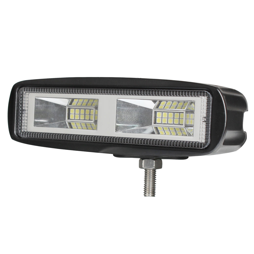 Pair 6inch 20w LED Work Driving Light Bar Ultra Flood Beam Lamp Reverse Offroad - image2