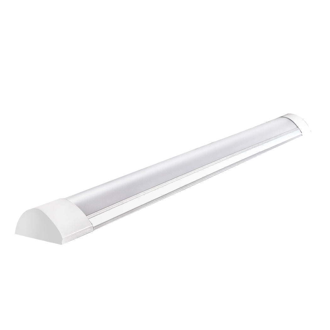 Emitto 10Pcs LED Slim Ceiling Batten Light Daylight 120cm Cool white 6500K 4FT - image1