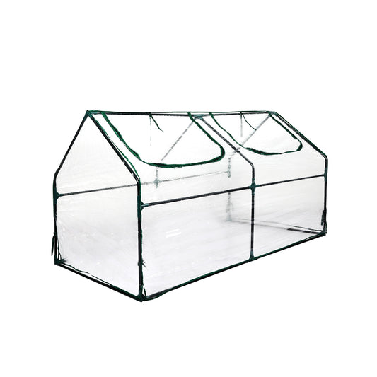 Levede Greenhouse Flower Garden Shed PVC Cover Frame Film Tunnel Green House - image1