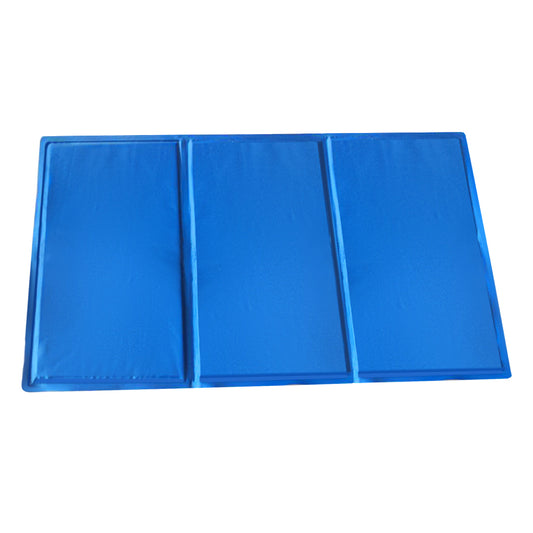 Pet Cooling Mat Gel Mats Bed Cool Pad Puppy Cat Non-Toxic Beds Summer Pads 90x50 - image1