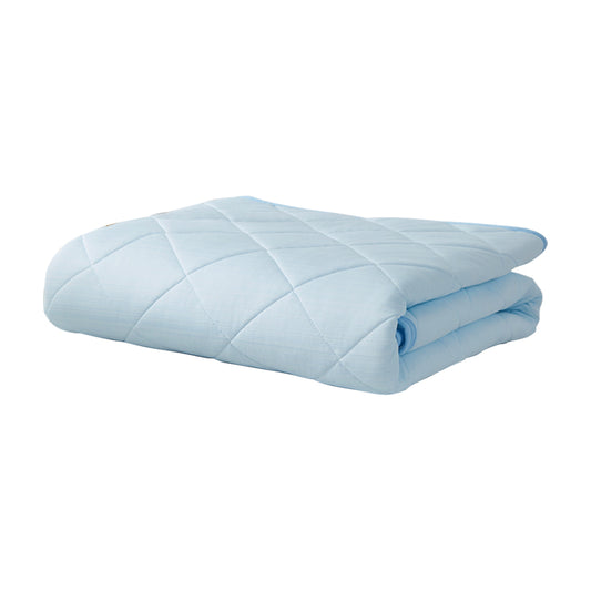 Mattress Protector Cool Topper Set  Pillow Case Double - image1
