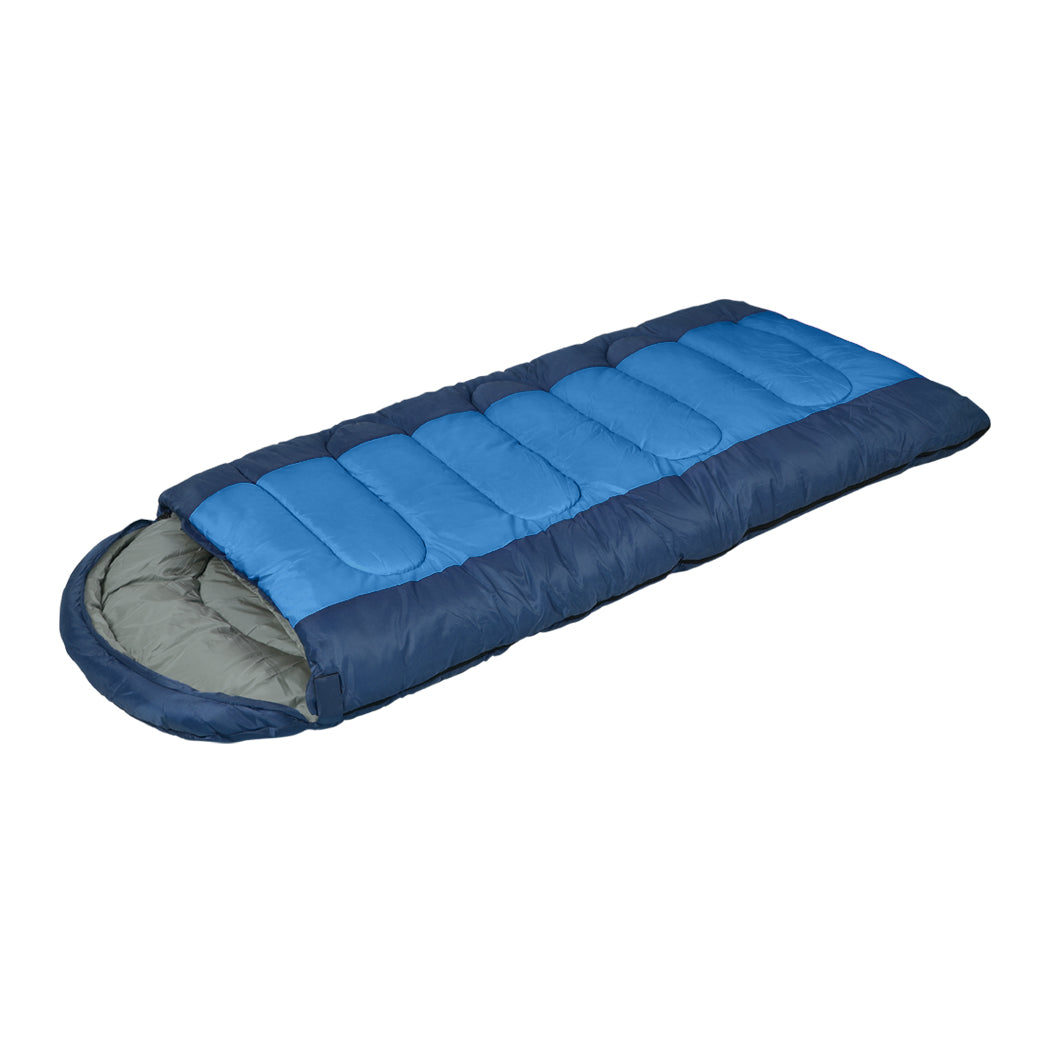 Mountview Sleeping Bag Outdoor Camping Single Bags Hiking Thermal -20 deg Winter - image1