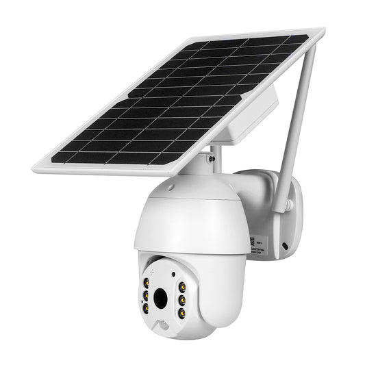 Solar Camera Security Wireless 1080P Power Rechargeable Outdoor Night Vision PTZ - image1