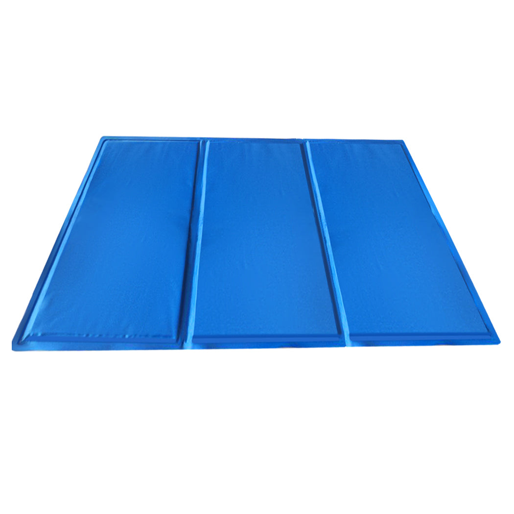 Pet Cooling Mat Gel Mats Bed Cool Pad Puppy Cat Non-Toxic Beds Summer Pads 90x50 - image2