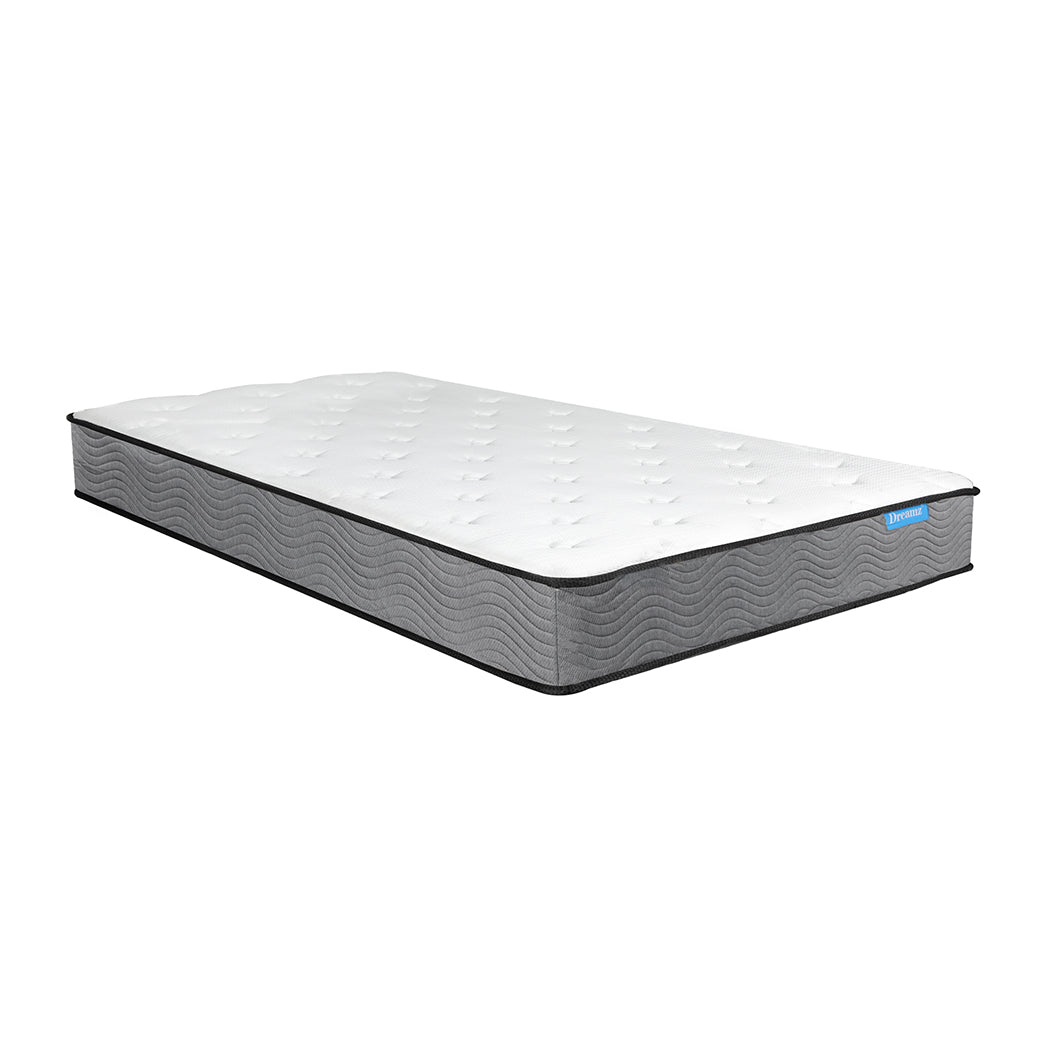 Dreamz Spring Mattress Pocket Bed Coil Sleep Foam Extra Firm King Single 23CM - image2