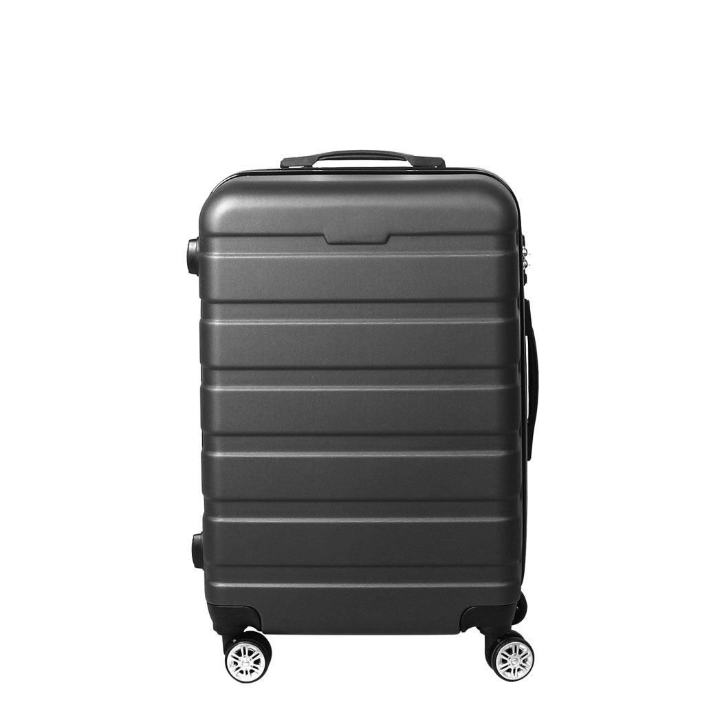 Slimbridge 28" Luggage Suitcase Trolley Travel Packing Lock Hard Shell Dark Grey - image2