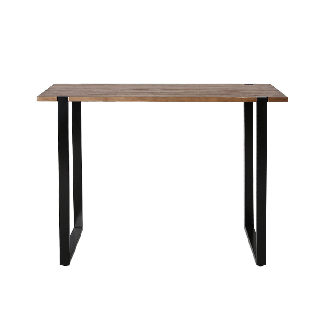 High Bar Table Industrial Pub Table Solid Wood Kitchen Cafe Office Desk - image2