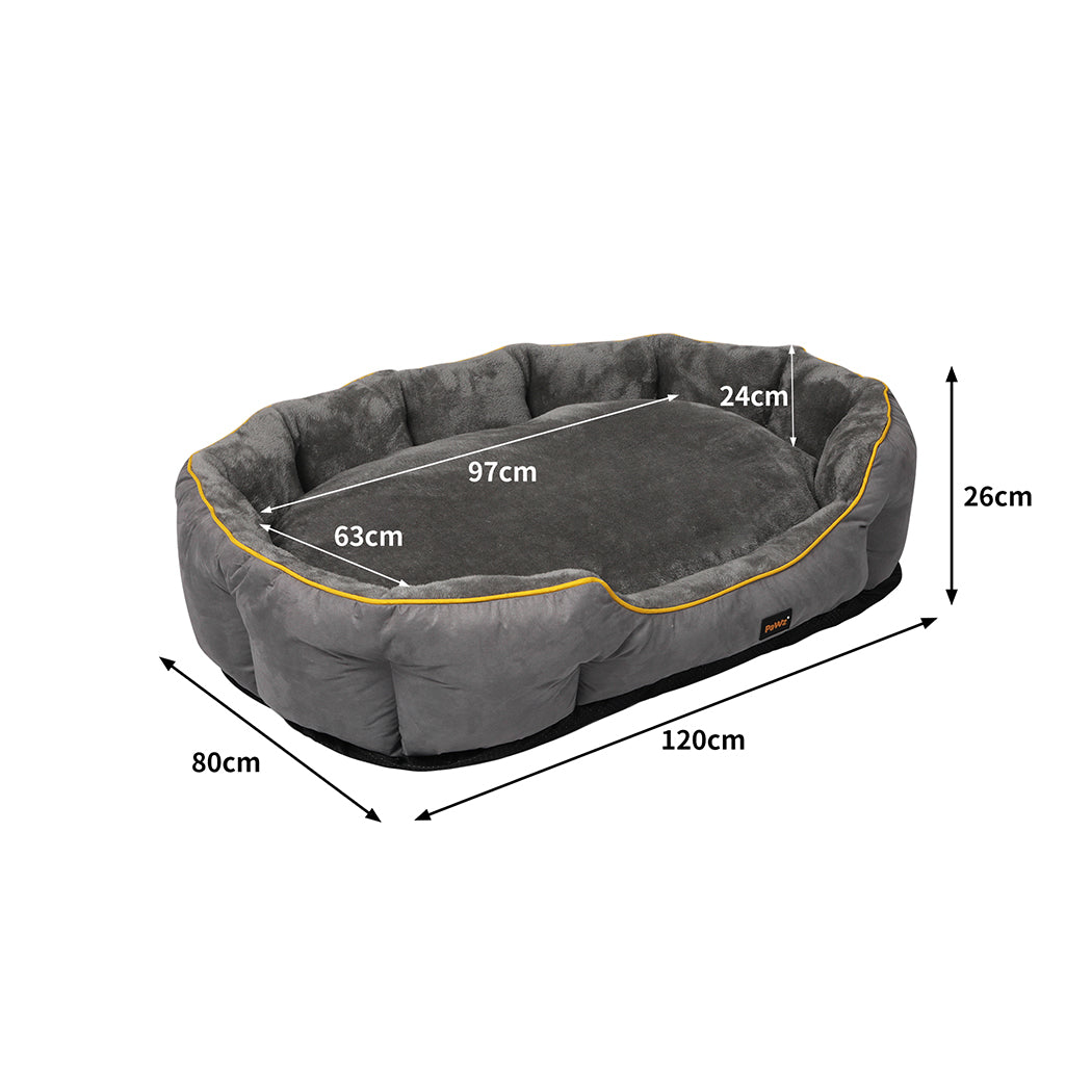 Electric Pet Heater Bed Heated Mat Cat Dog Heat Blanket Removable Cover XL - image3