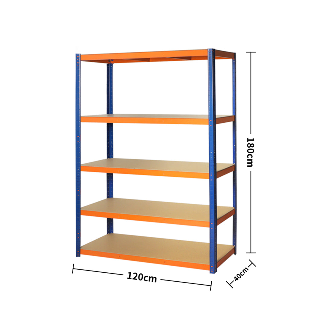 Traderight 1.8m Warehouse  Shelving Warehouse Rack Pallet Racking Storage Steel - image3