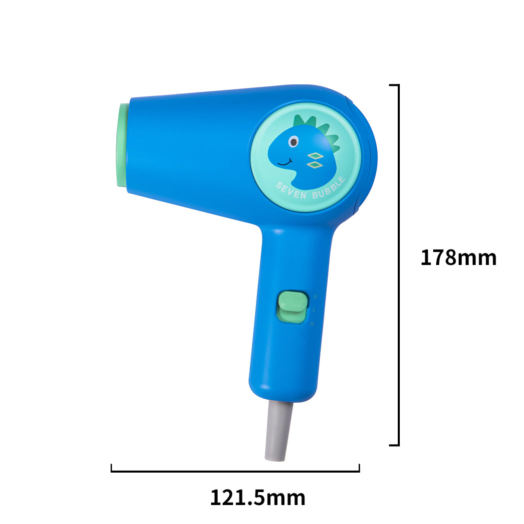 Low Heat Speed Hair Dryer Baby Infant Kid Grooming Blow Hairdryer Blower Blue - image3