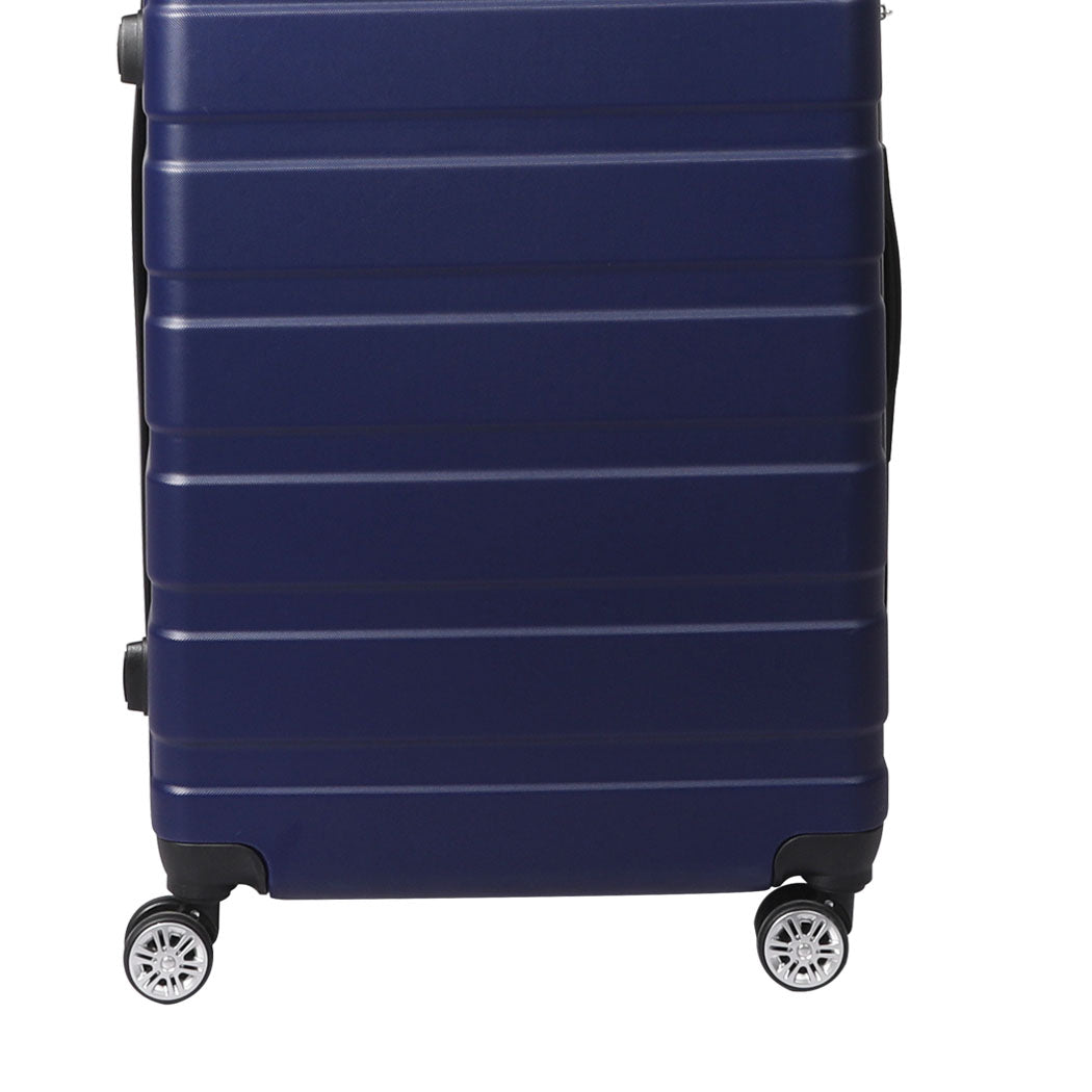 Slimbridge 20" Luggage Suitcase Trolley Travel Packing Lock Hard Shell Navy - image4