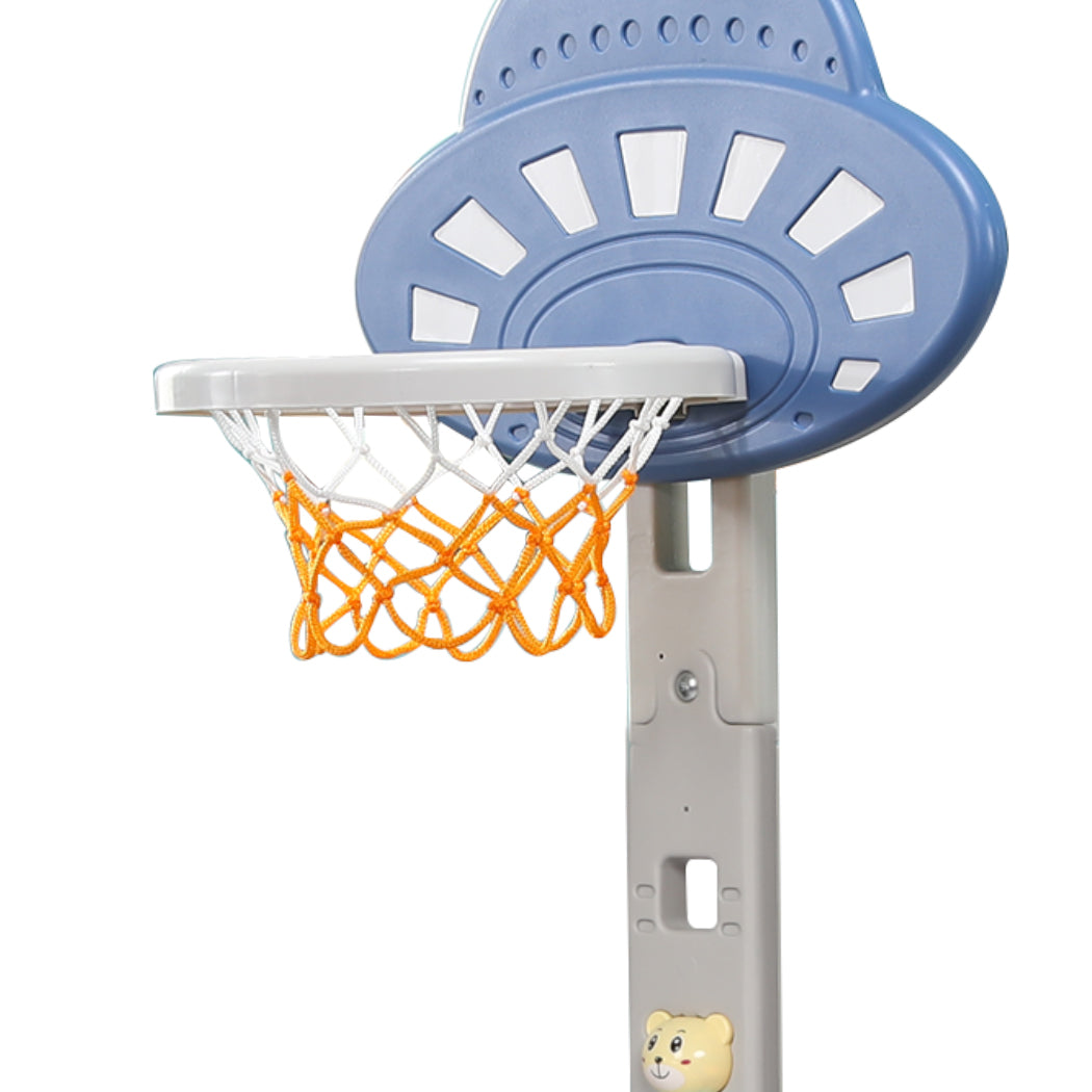 BoPeep Kids Basketball Hoop Set Stand Sports Gift Toys 5-in-1 Adjustable Height - image5