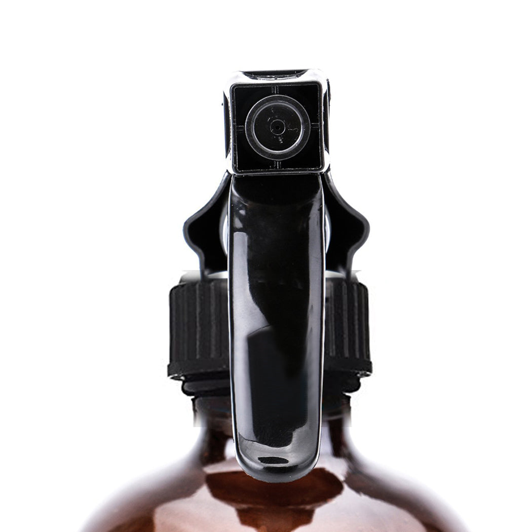 4x 500ml Amber Glass Spray Bottles Trigger Water Sprayer Aromatherapy Dispenser - image5