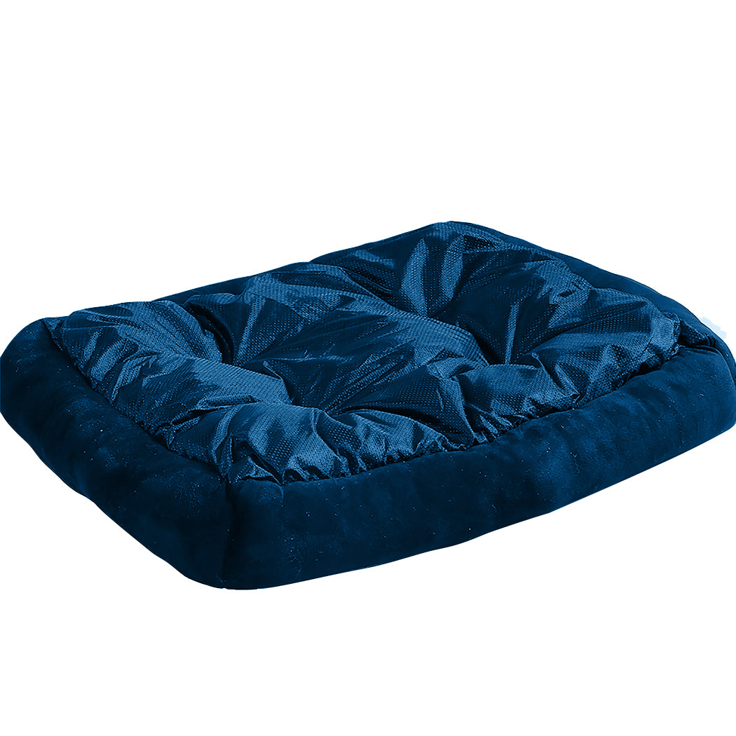 Pet Bed Dog Beds Bedding Mattress Mat Cushion Soft Pad Pads Mats L Navy - image6