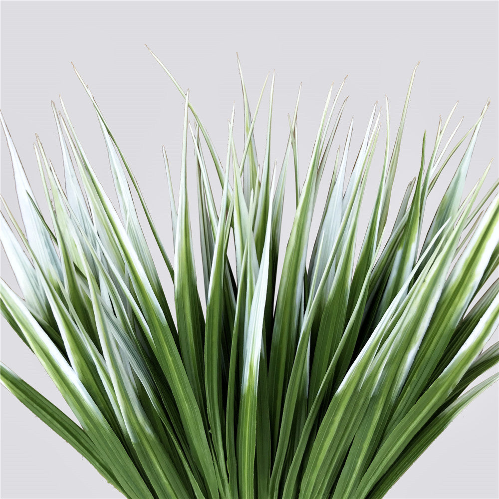 White Tipped Grass Stem UV Resistant 35cm - image2