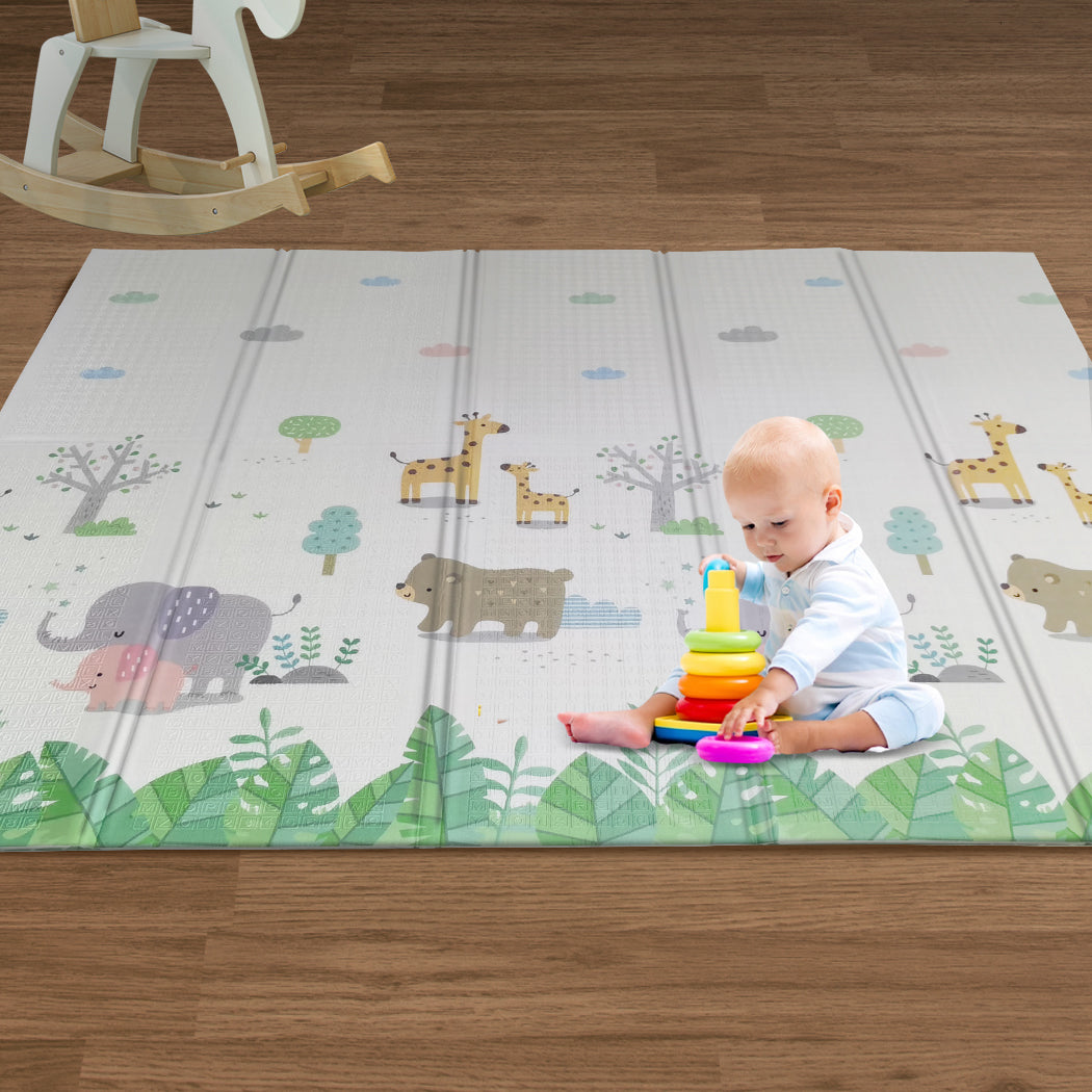 BoPeep Kids Play Mat Baby Crawling Pad Floor Foldable XPE Foam Non-slip Bear - image7