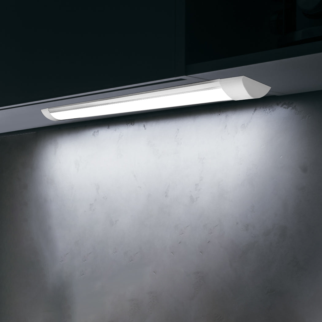 Emitto 5Pcs LED Slim Ceiling Batten Light Daylight 120cm Cool white 6500K 4FT - image7