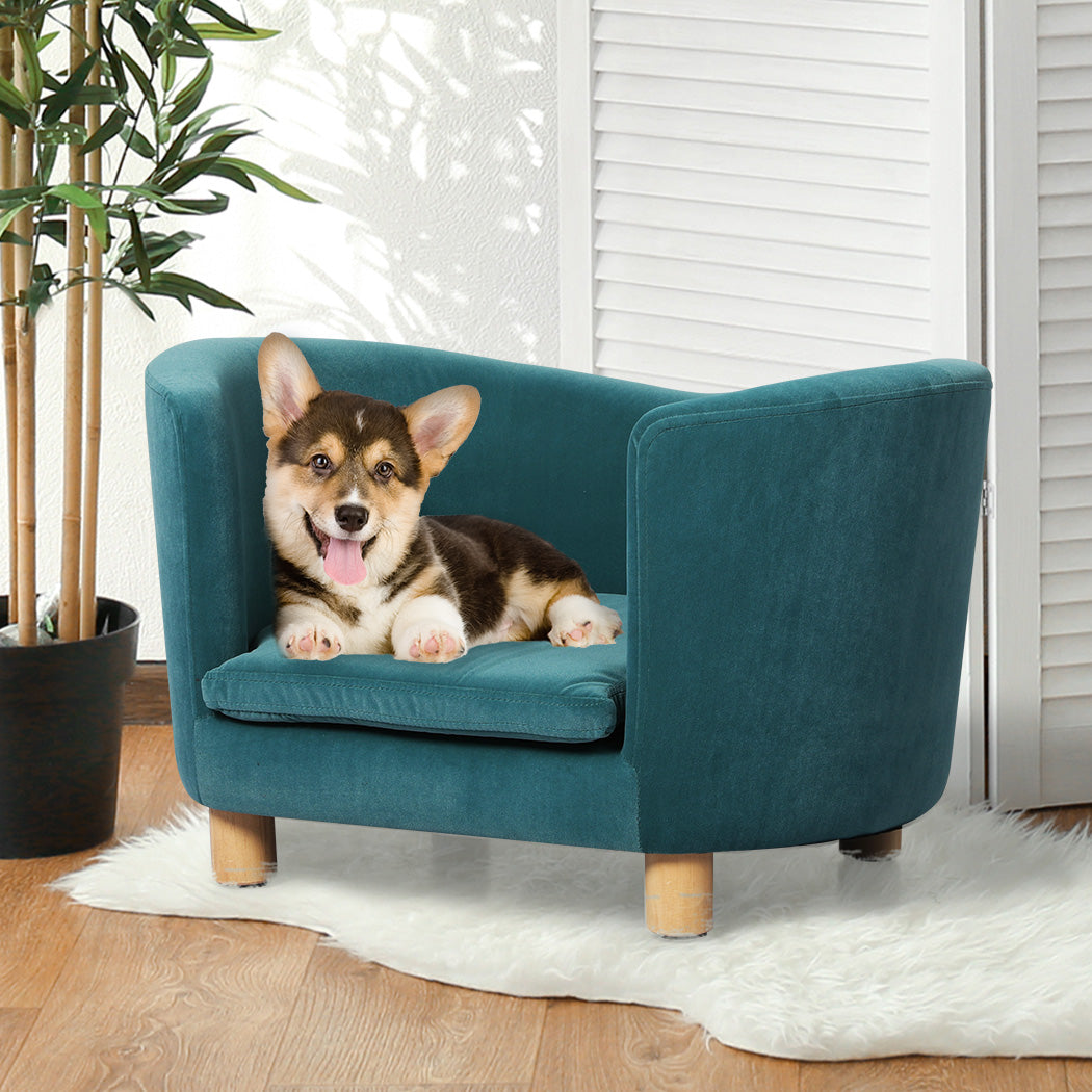 Pet Sofa Bed Dog Warm Soft Lounge Couch Soft Removable Cushion Chair Seat - image7