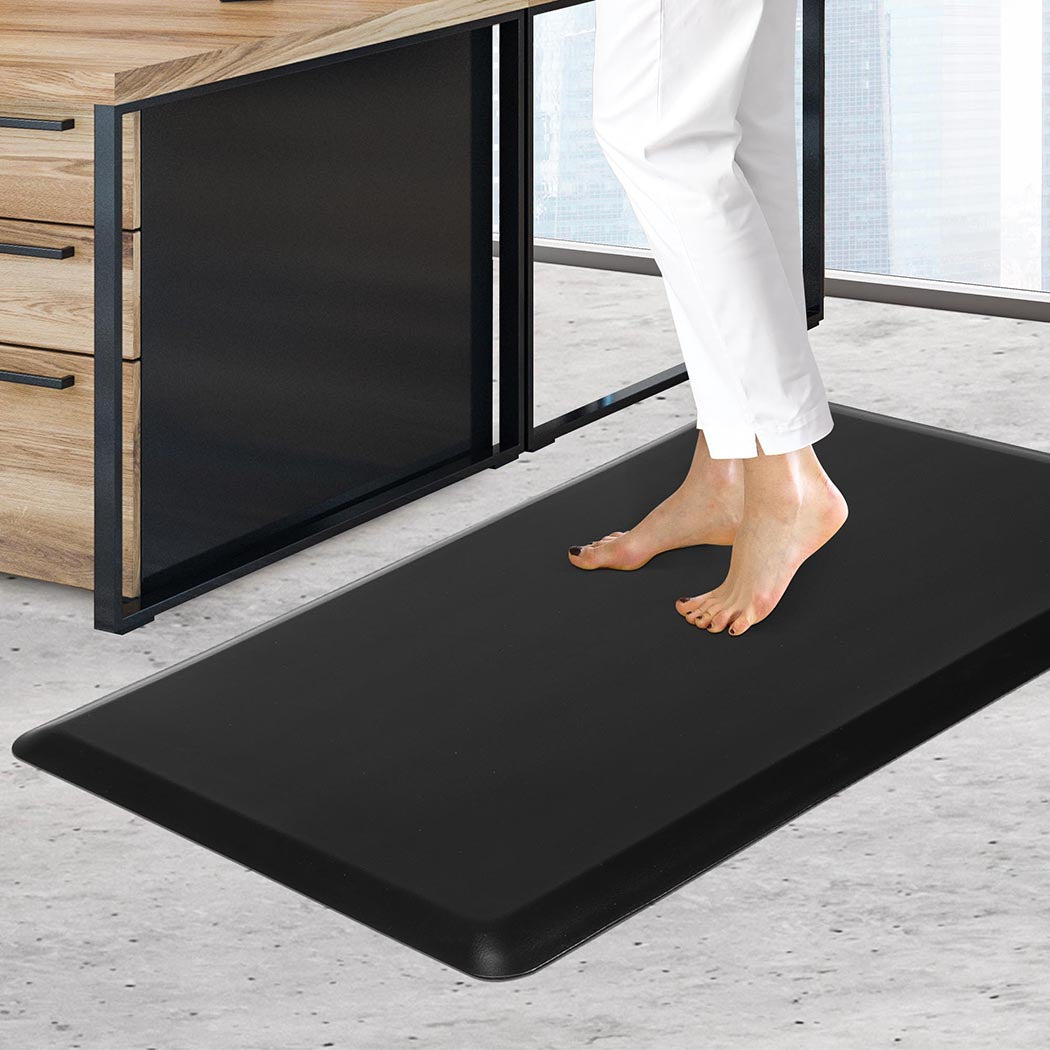 Marlow Anti Fatigue Mat Standing Desk Rug Kitchen Home Office Foam Black 50x80 - image8