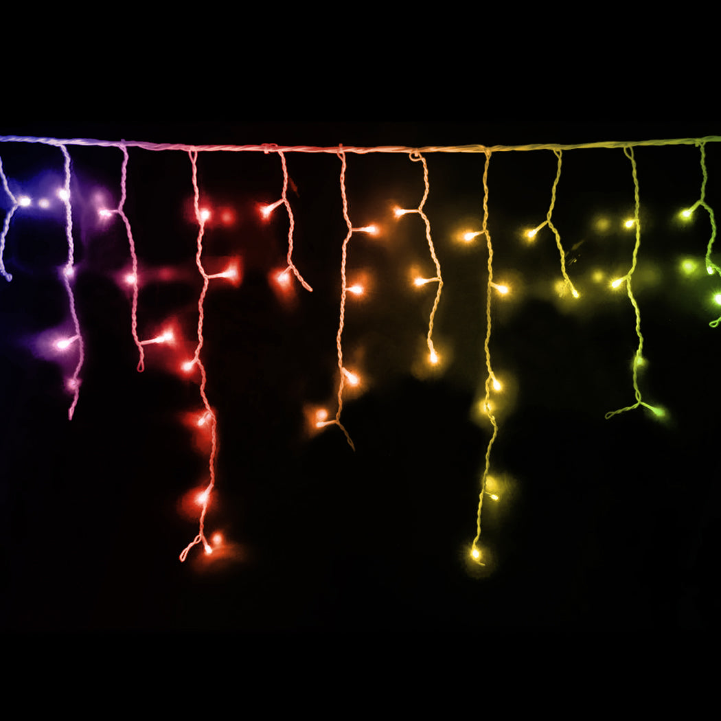 300 LED Curtain Fairy String Lights Wedding Outdoor Xmas Party Lights Warm White - image7
