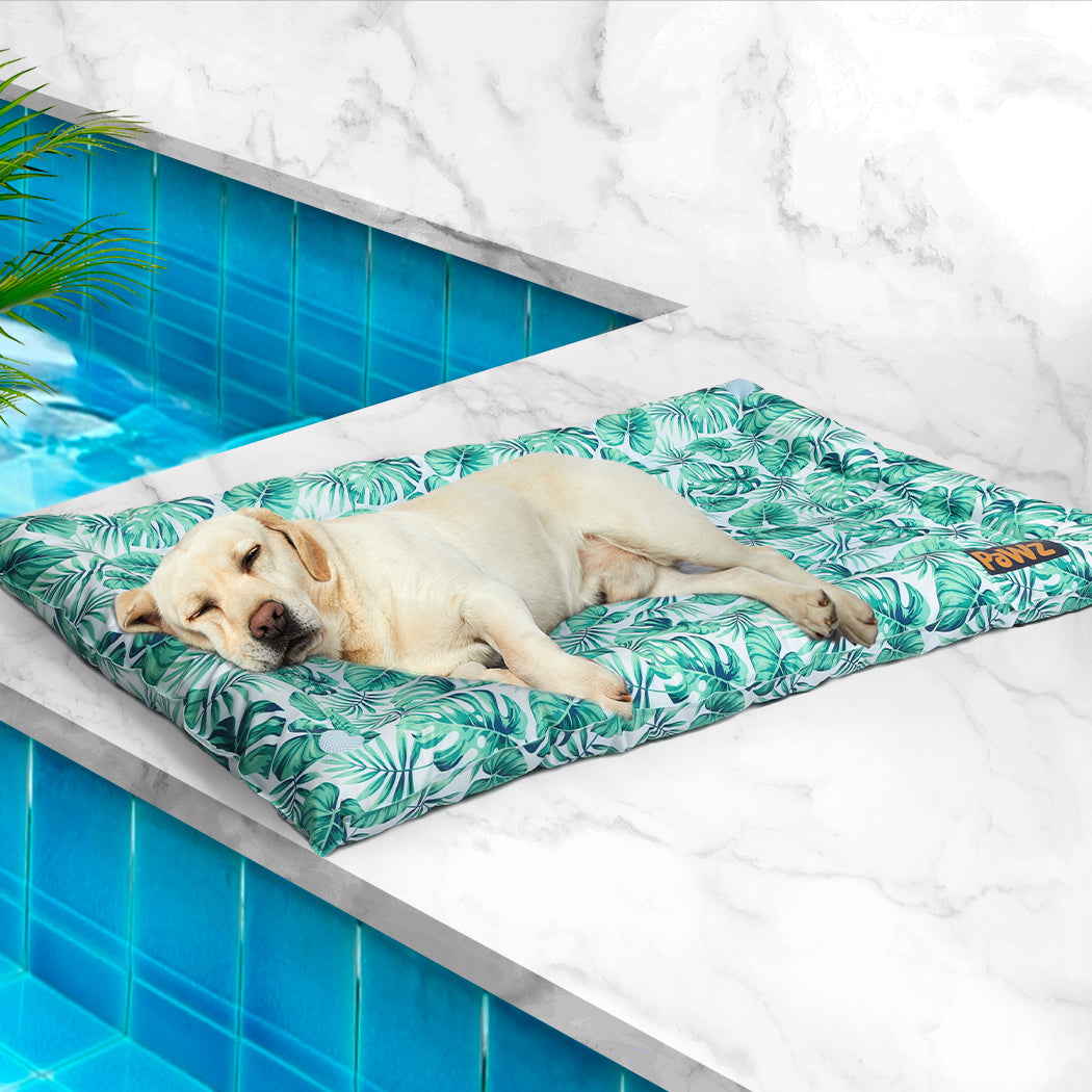 Pet Cool Gel Mat Cat Bed Dog Bolster Waterproof Self-cooling Pads Summer M - image8