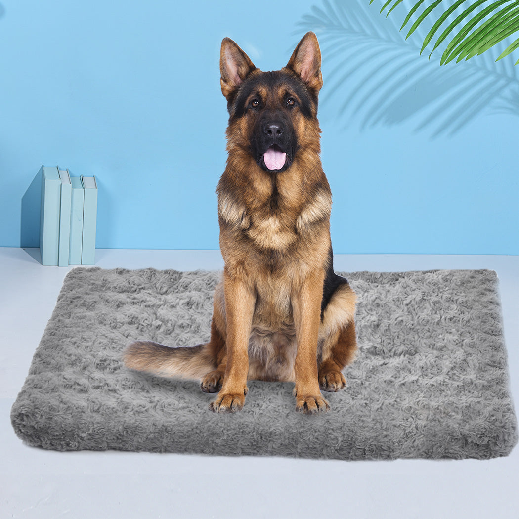 Pet Bed Dog Beds Bedding Soft Warm Mattress Cushion Pillow Mat Velvet XL - image7