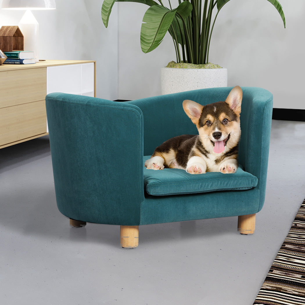 Pet Sofa Bed Dog Warm Soft Lounge Couch Soft Removable Cushion Chair Seat - image8